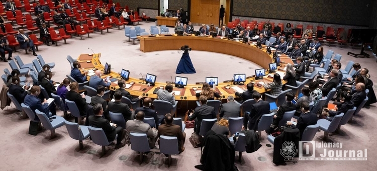 Members of the Security-Council gather for a meeting on the maintenance of international peace and security in the Red Sea on Jan. 3./ C ourtesy of UN News<br>
