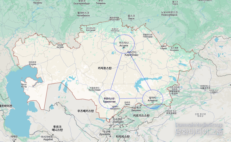 Kazakhstan’s golden triangle