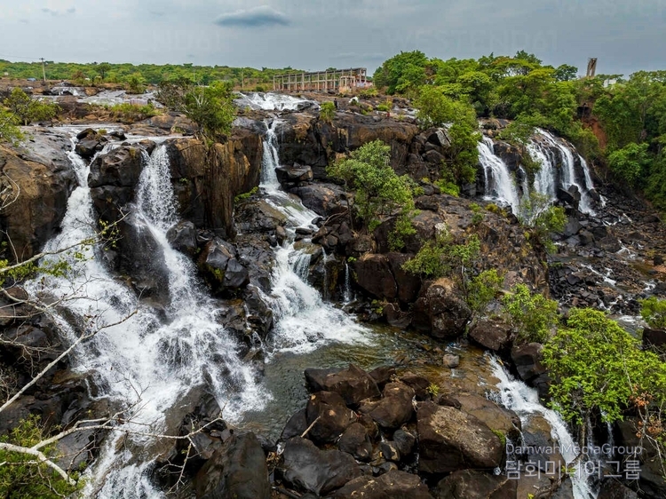 Chiumbe Waterfalls, Lunda Sul province, Angola