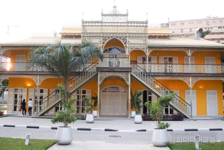 Iron Palace by Gustave Eiffel, (of Eiffel Tower) in Luanda, Angola