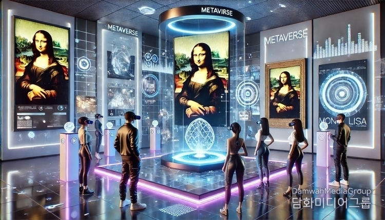 Metaverse Mona Lisa Exhibition Center