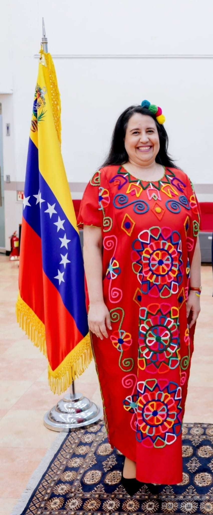 Head of Mission Isabel Di Carlo Quero of the Embassy of the Bolivarian Republic of Venezuela