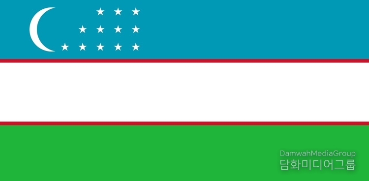 National flag of Uzbekistan