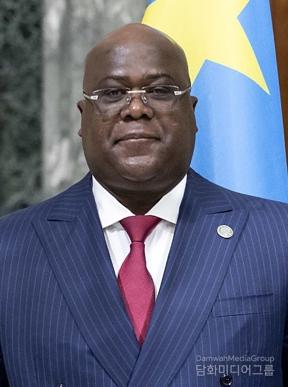 Félix Antoine Tshisekedi Tshilombo, the president of the Democratic Republic of the Congo