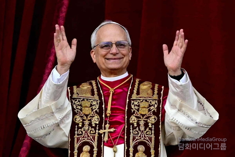 Pope Leo XIV makes his inaugural appearance on the central balcony of St Peter's Basilica on May 8.