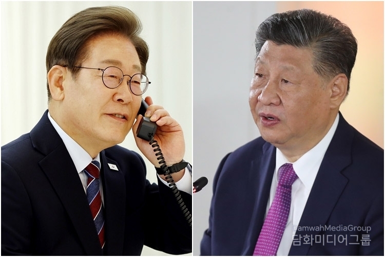 President Lee Jae-myung spoke with Chinese President Xi Jinping by phone on June 10, 2025.