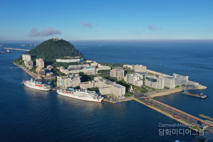 A view of Korea Maritime and Ocean University (KMOU) in Busan