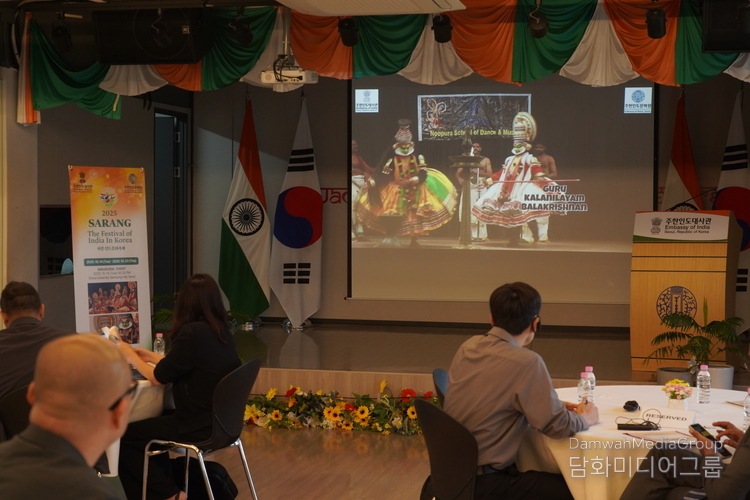 The Embassy of India, Seoul organized a Press Conference at the Embassy of India on the upcoming 11th edition of Sarang: The Festival of India in the Republic of Korea (ROK).