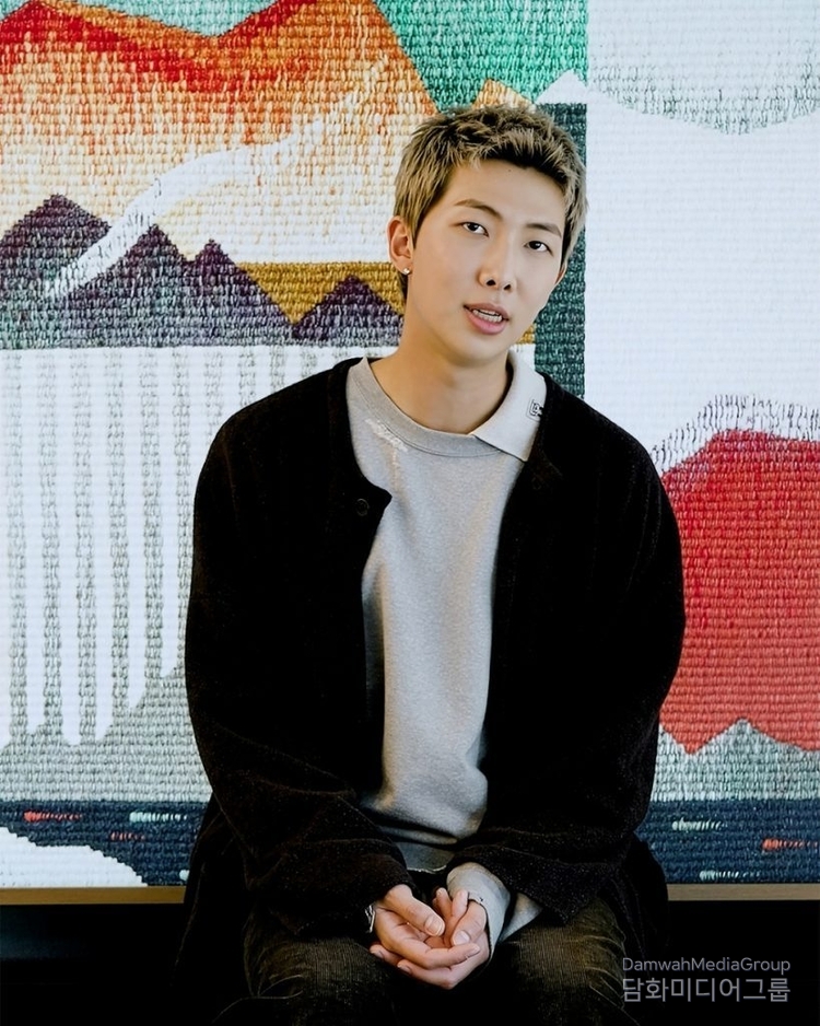 RM of BTS shares a selection of artworks to enjoy during the fall in a new short film. You can find it on his Instagram @rkive.