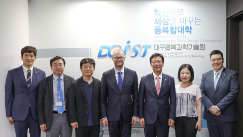 Finnish Ambassador to Korea Jyri Järviaho visits DGIST in Daegu