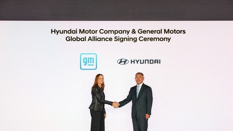 Hyundai Motor and GM announce plans for first five co-developed vehicles