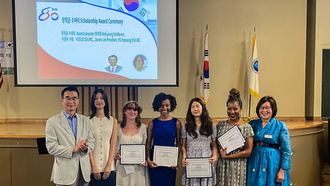 HS Hyosung awards scholarships to students in Alabama, the US