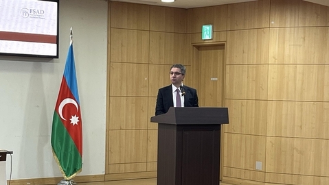 The Korean edition of Azerbaijani epic Kitabi-Dada Gorgud was presented