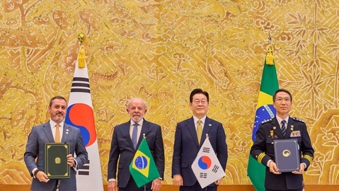 Korea and Brazil Elevate Ties to Strategic Partnership After 67 Years
